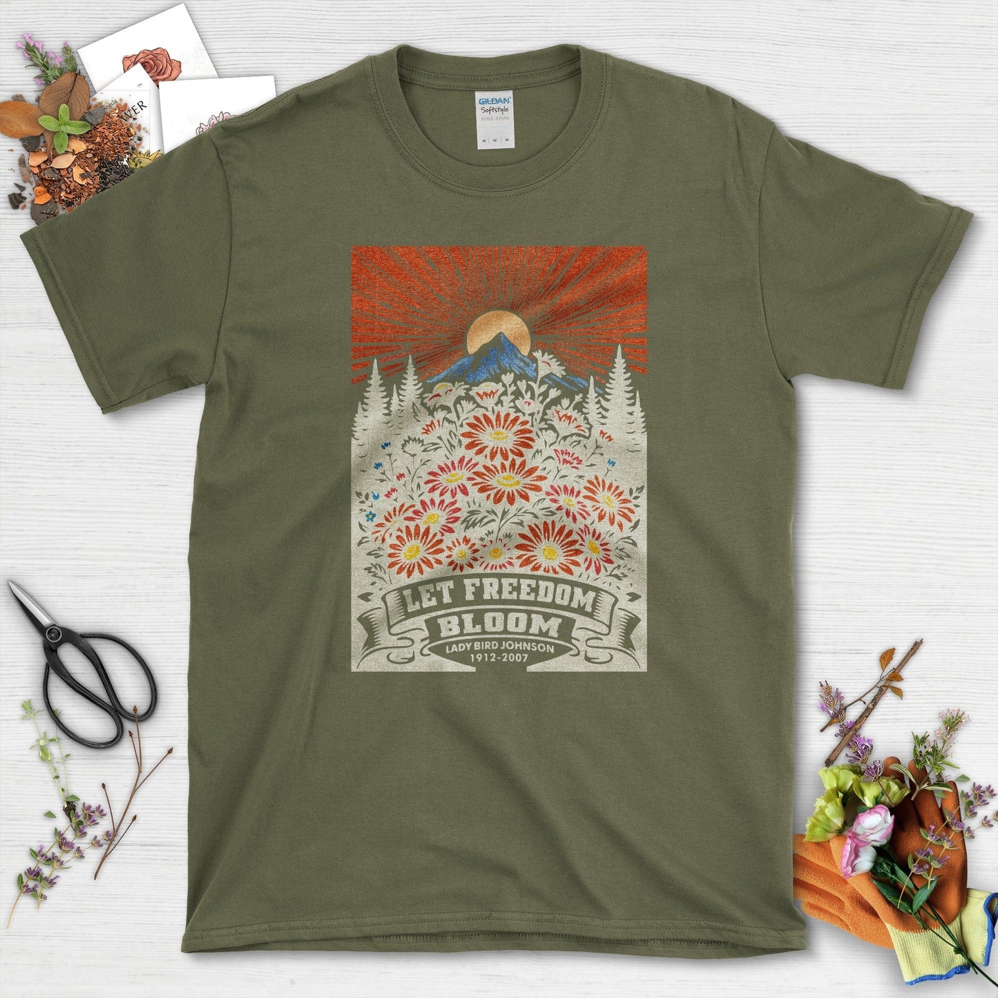 Let Freedom Bloom T-Shirt