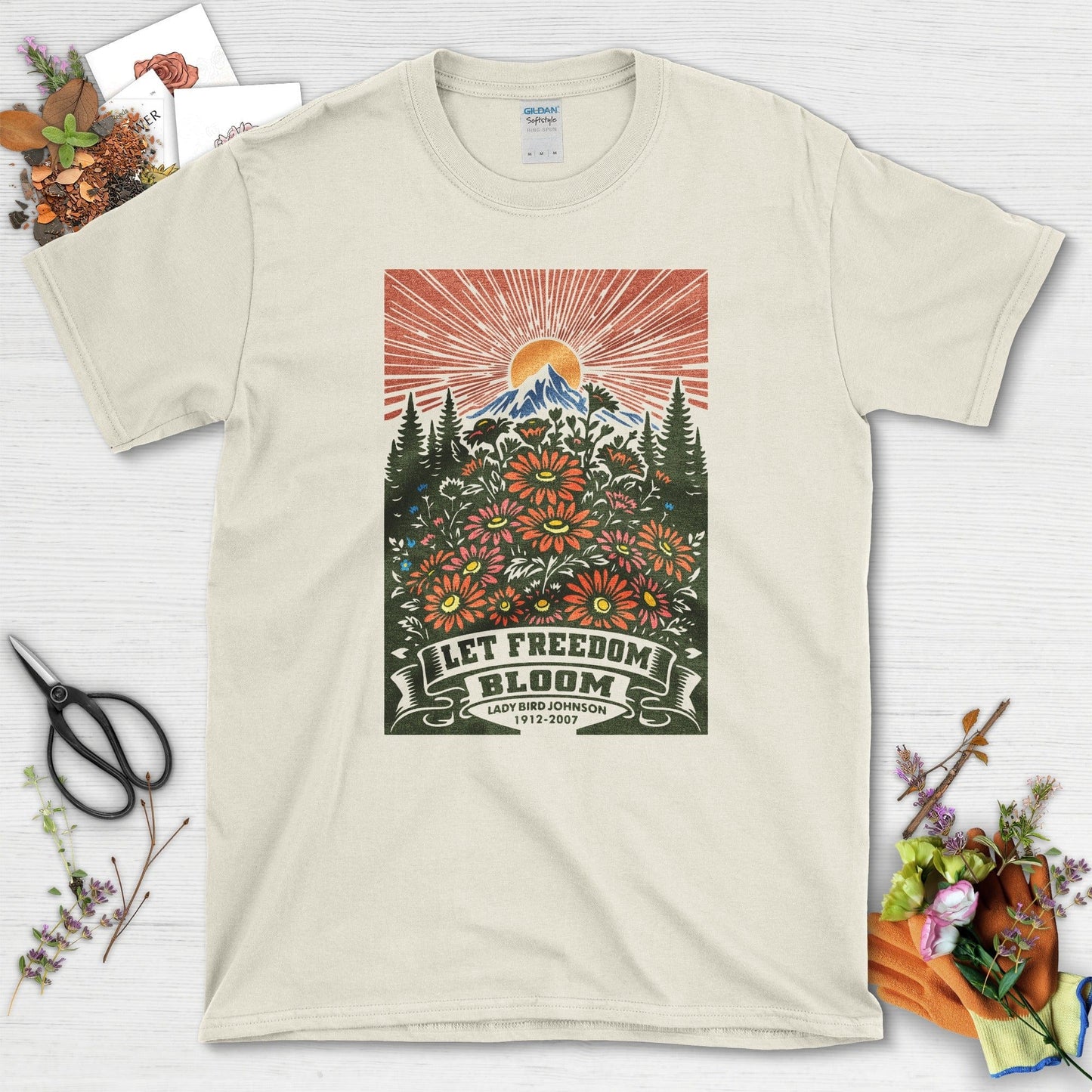 Let Freedom Bloom T-Shirt