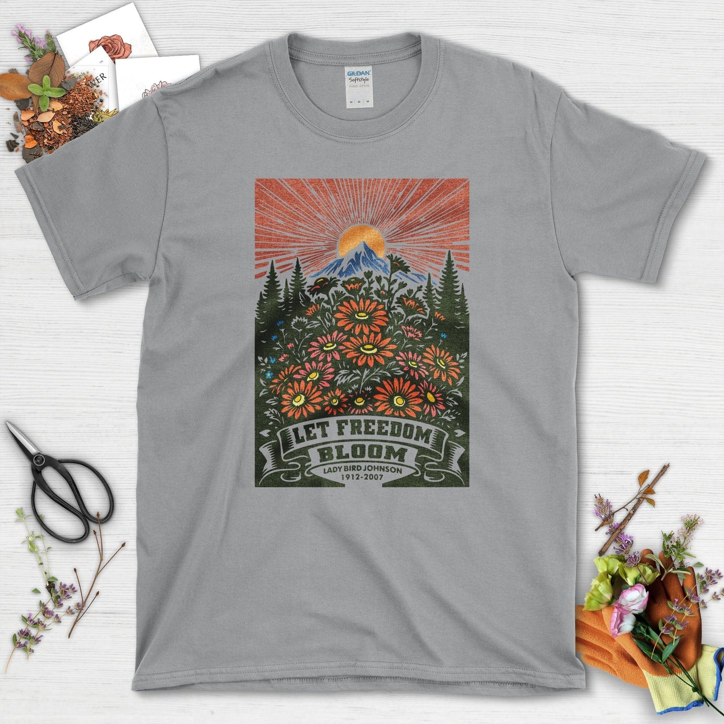 Let Freedom Bloom T-Shirt