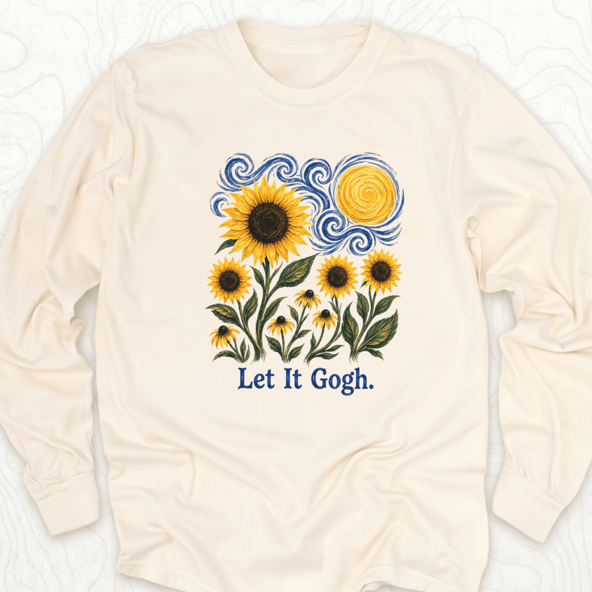 Let It Gogh LS T-shirt