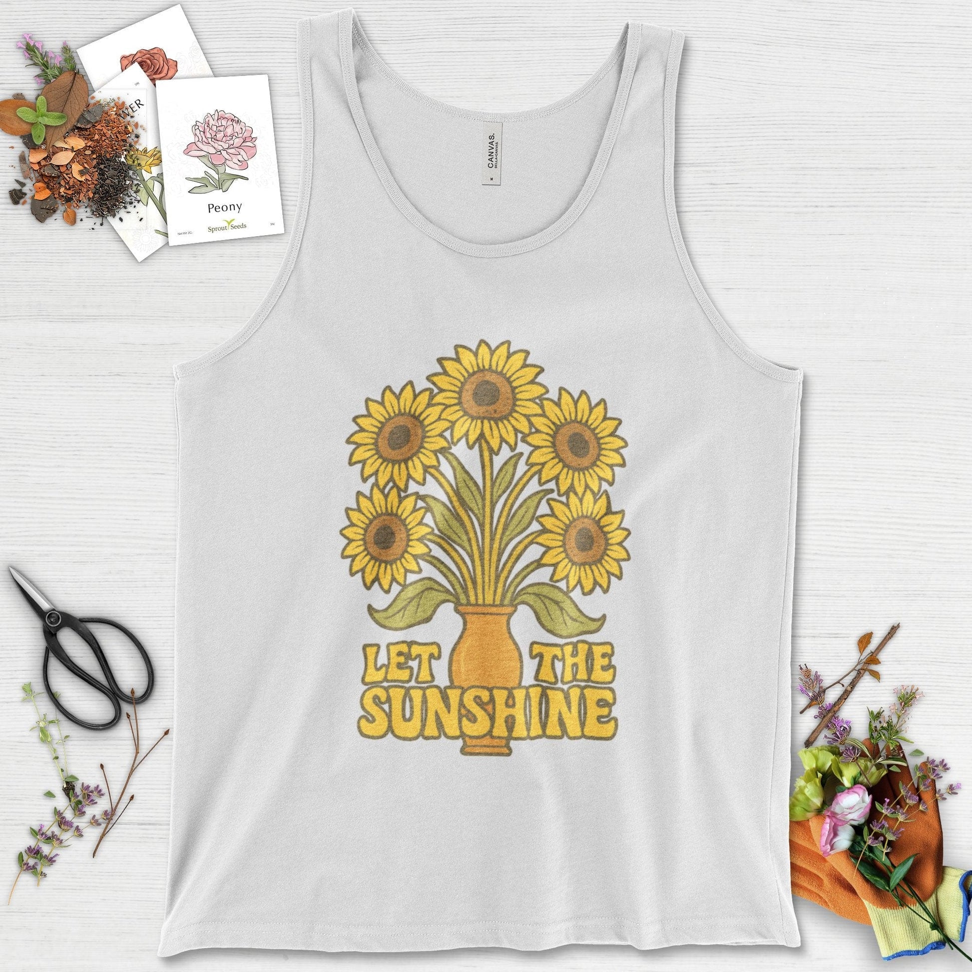 Let the Sunshine Garden Tank Top