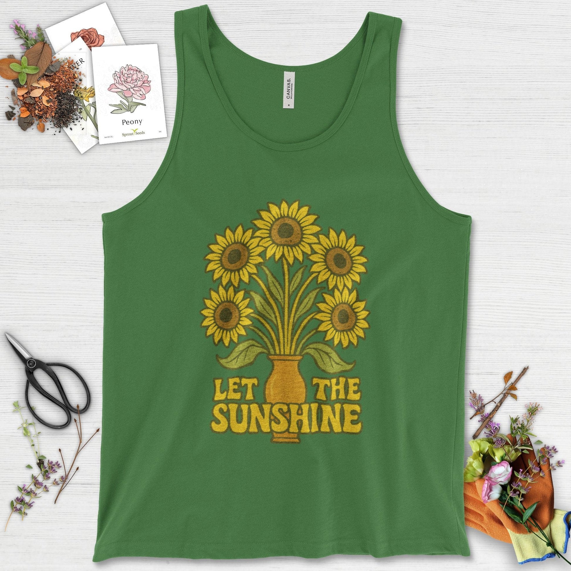 Let the Sunshine Garden Tank Top