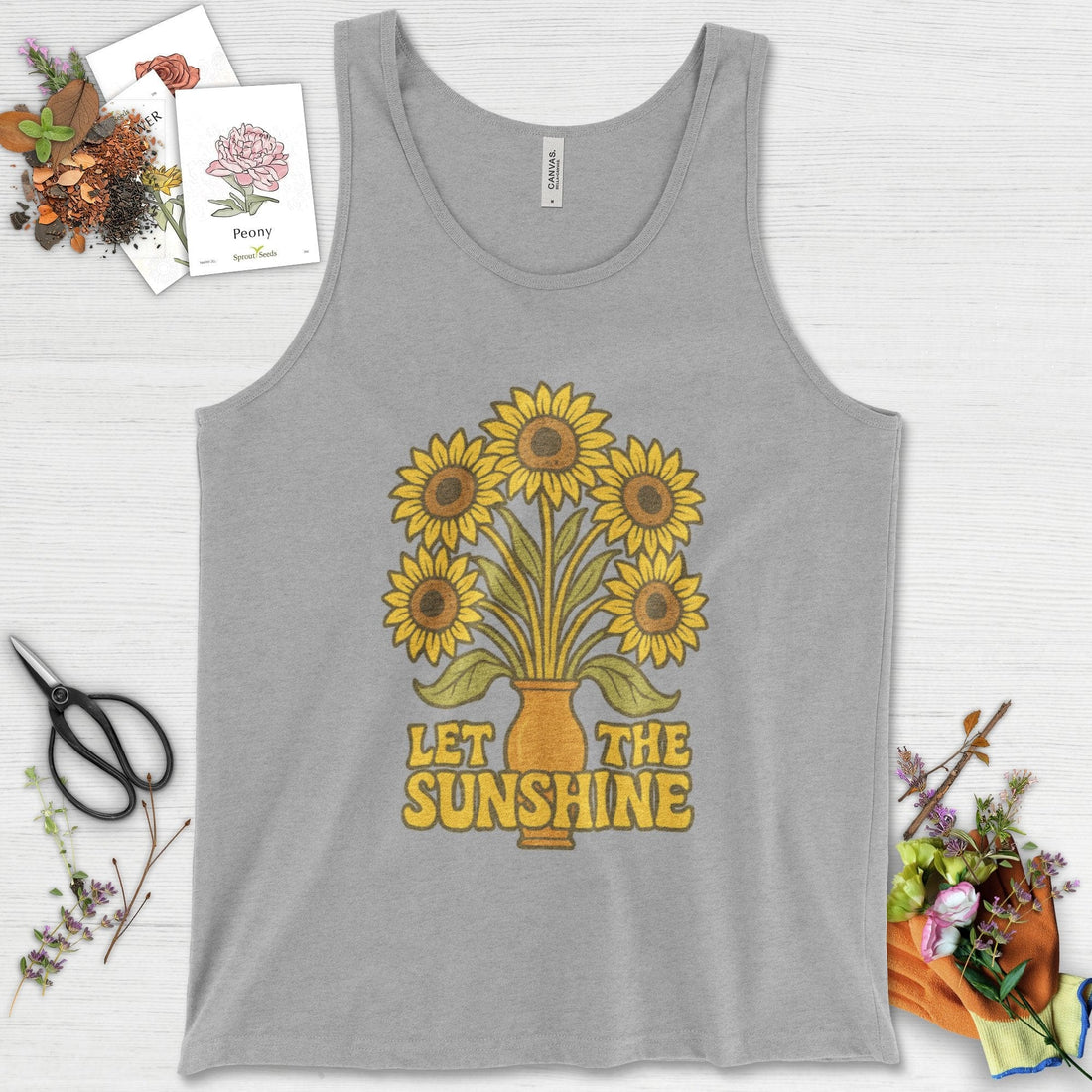 Let the Sunshine Garden Tank Top