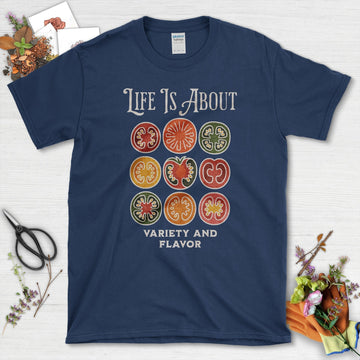 Life Is About Variety Flavor T-Shirt