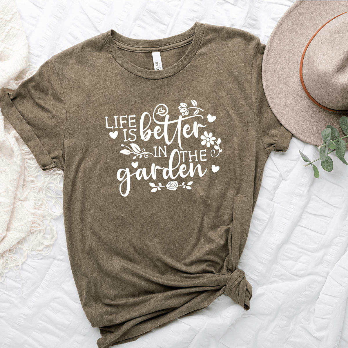 Life Is Better In The Garden Unisex Tee