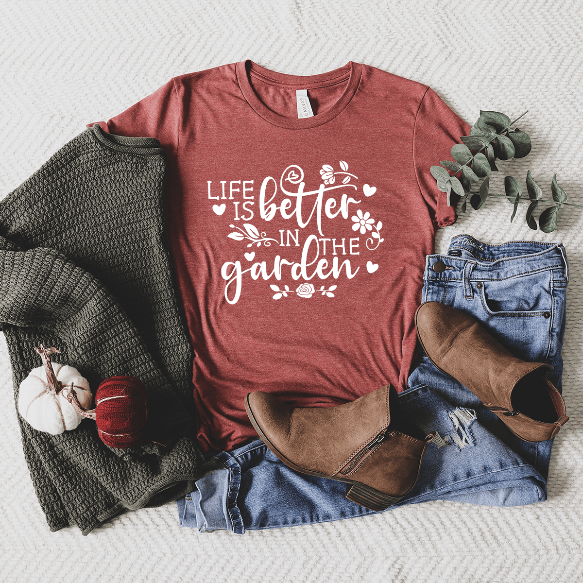 Life Is Better In The Garden Unisex Tee