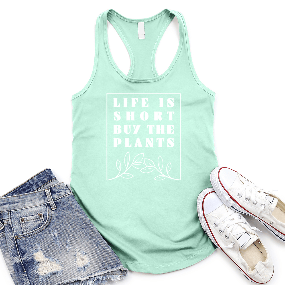 Life Is Short Women's Racerback Tank Top