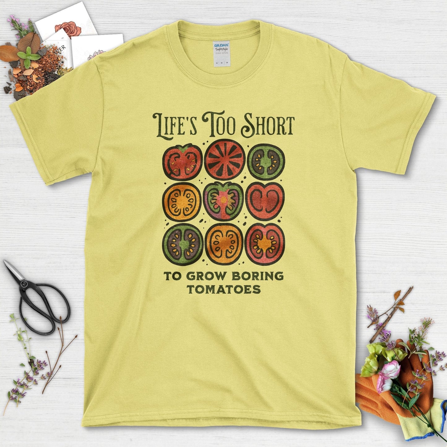 Life's Too Short Tomatoes T-Shirt