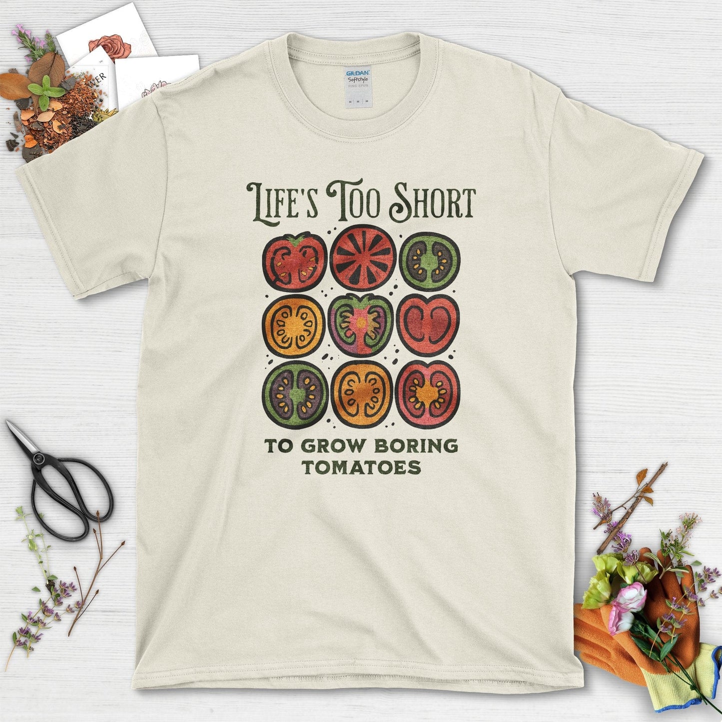 Life's Too Short Tomatoes T-Shirt