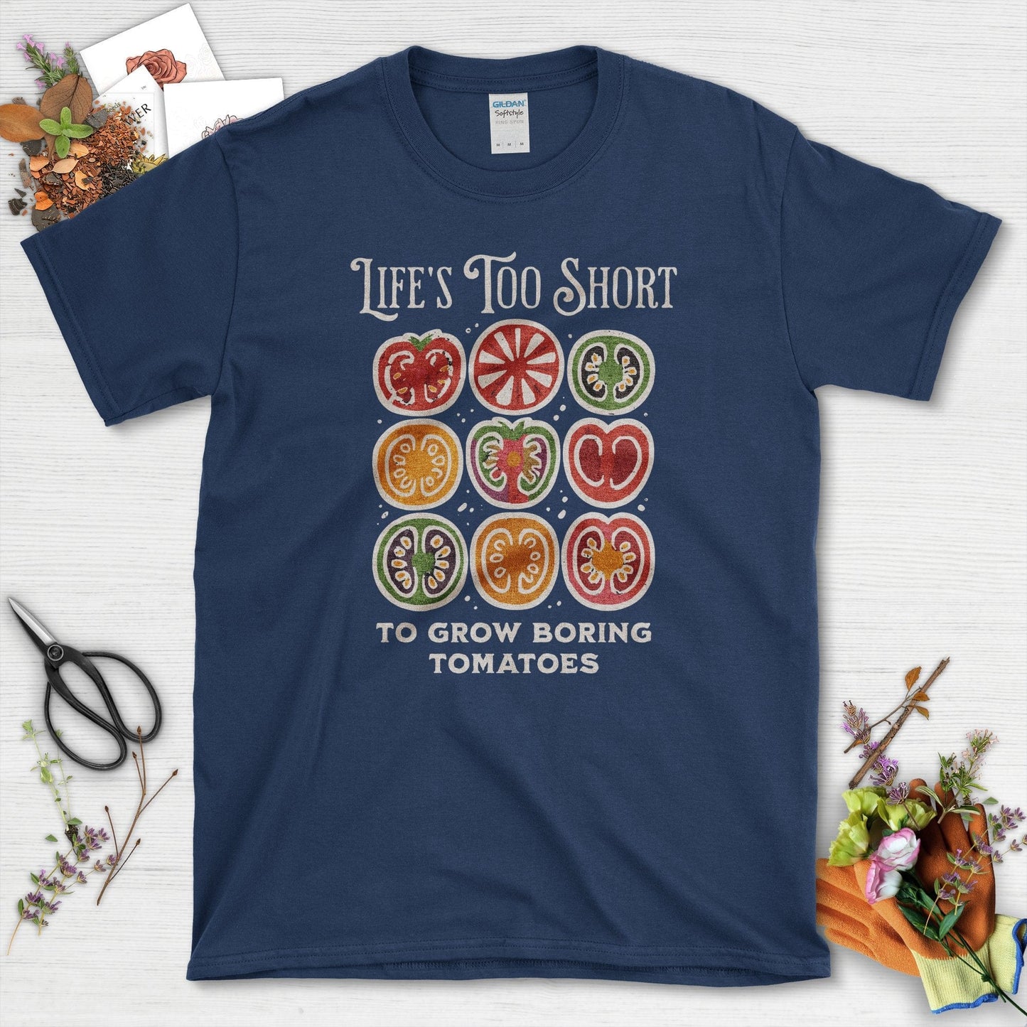 Life's Too Short Tomatoes T-Shirt