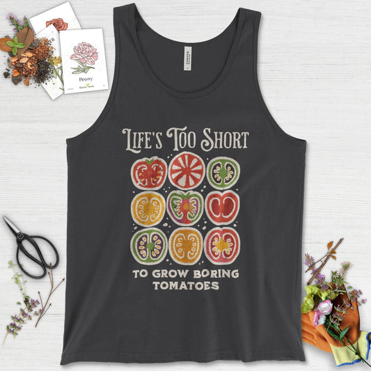 Life's Too Short Tomatoes Tank Top