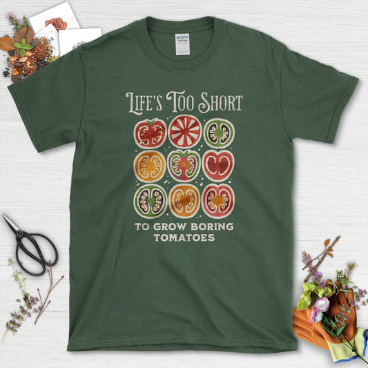 Life's Too Short Tomatoes Youth T-Shirt
