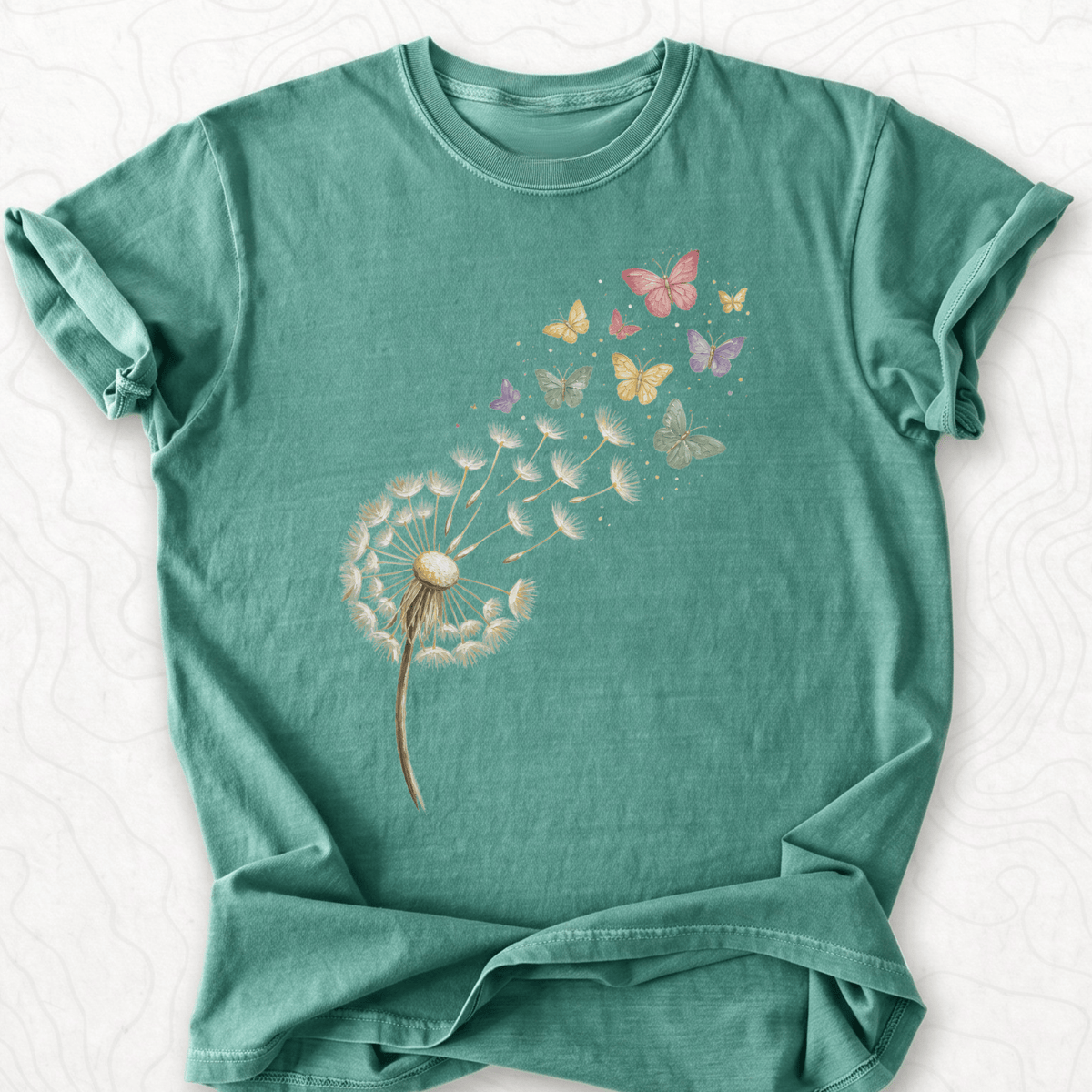 Dandelion Butterflies T-shirt
