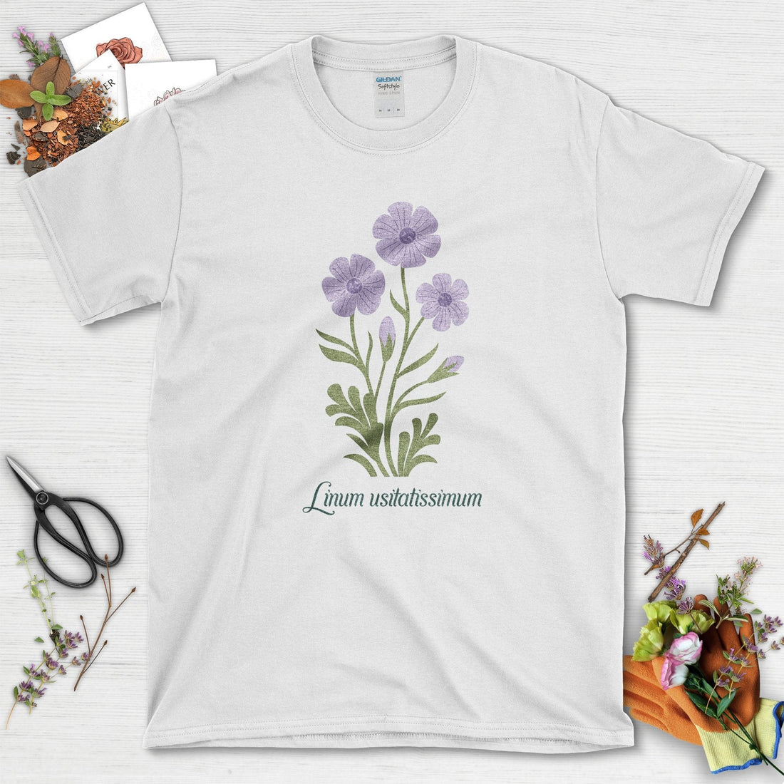Linum Usitatissimum T-Shirt
