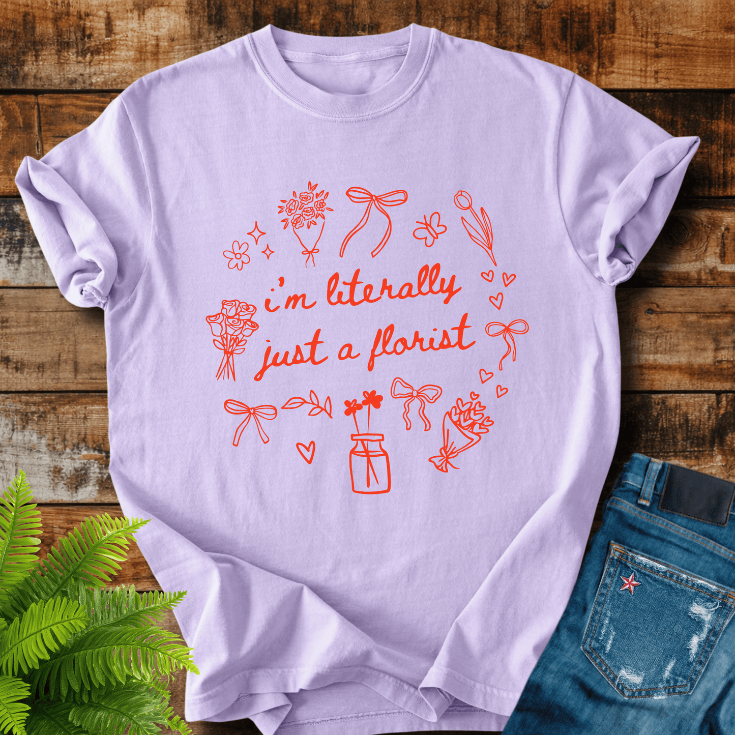 Literally Florist T-shirt