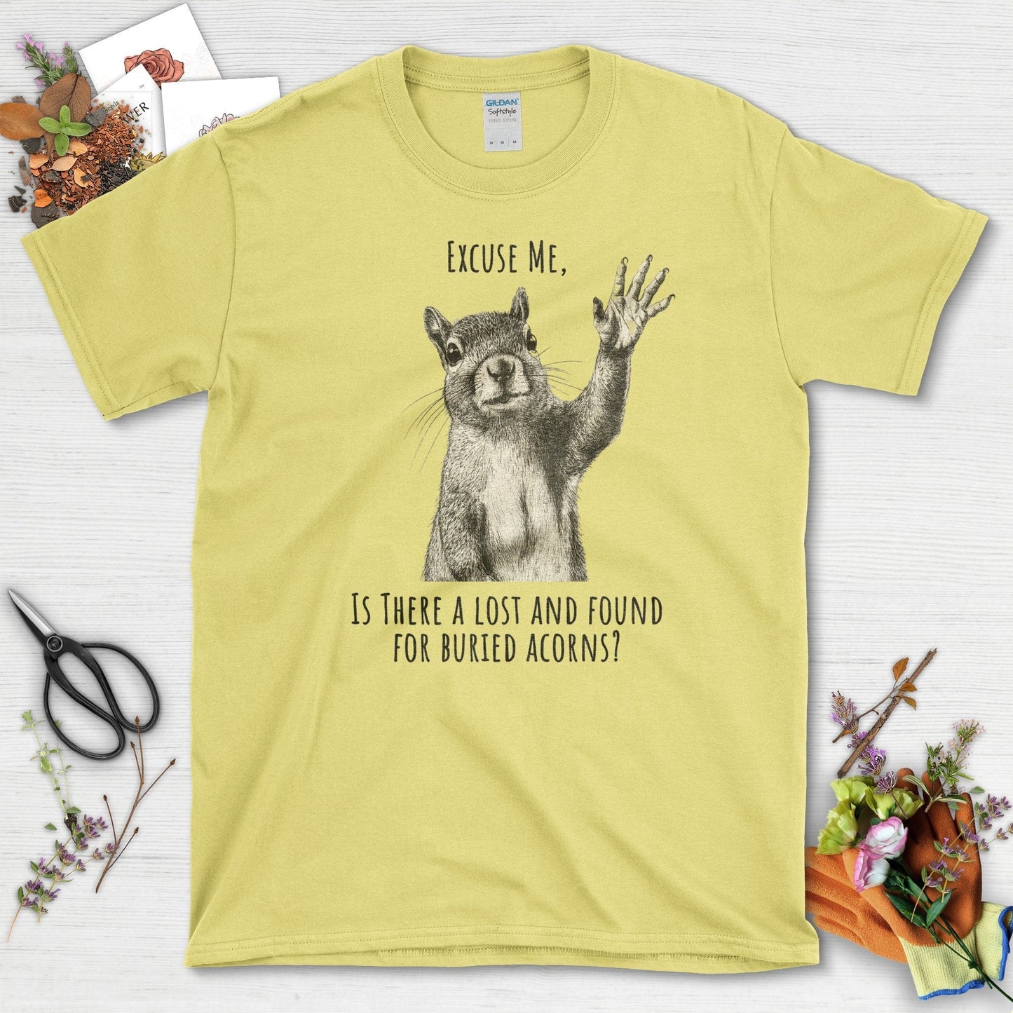 Lost and Found Squirrel T-Shirt