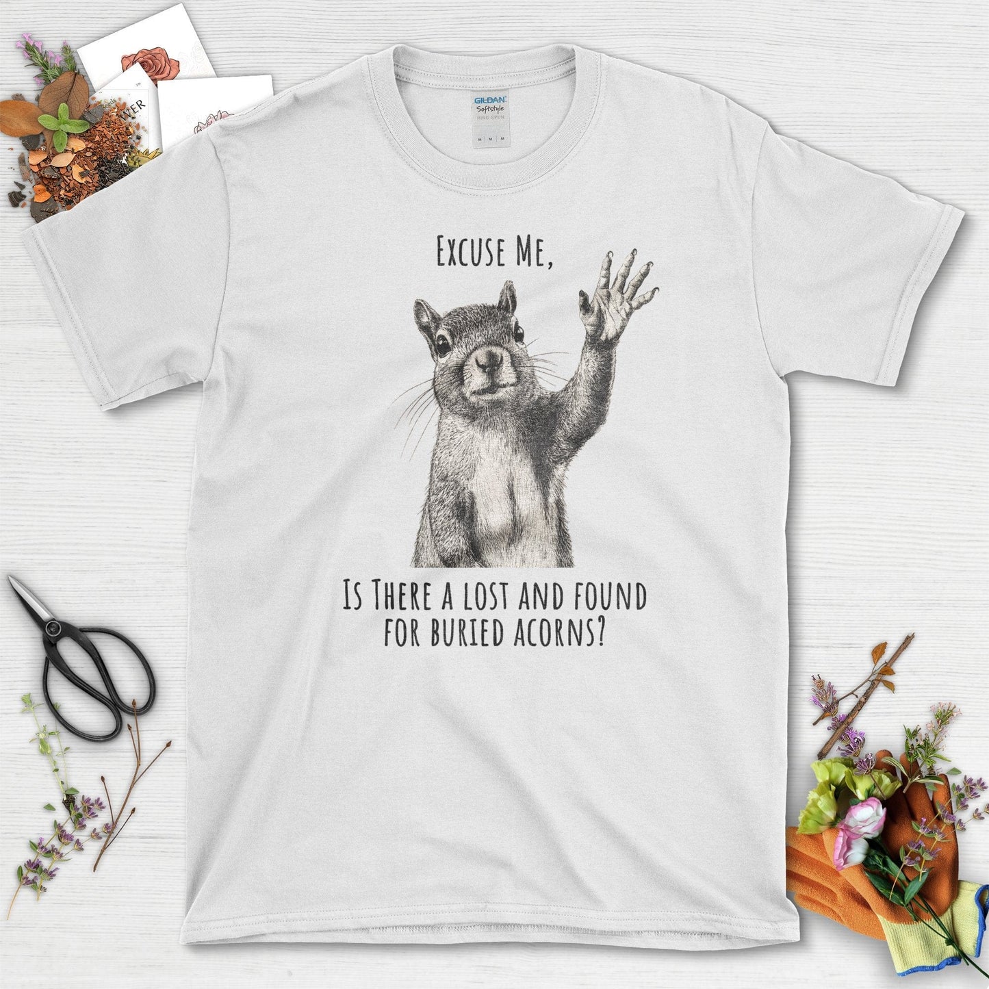 Lost and Found Squirrel T-Shirt