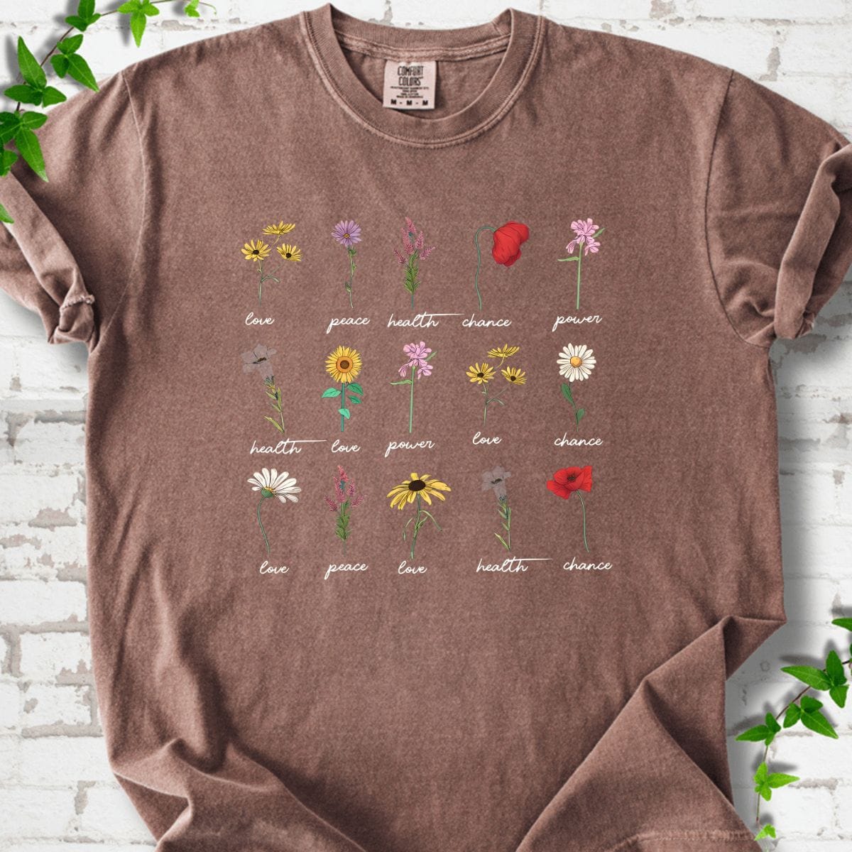Love Peace Heath Chance Power T-Shirt