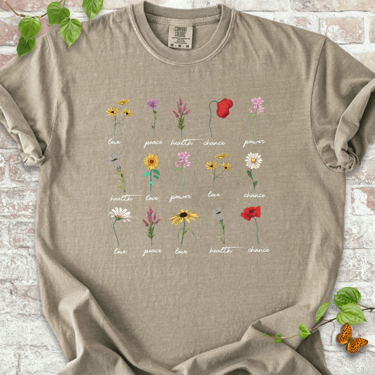 Love Peace Heath Chance Power T-Shirt