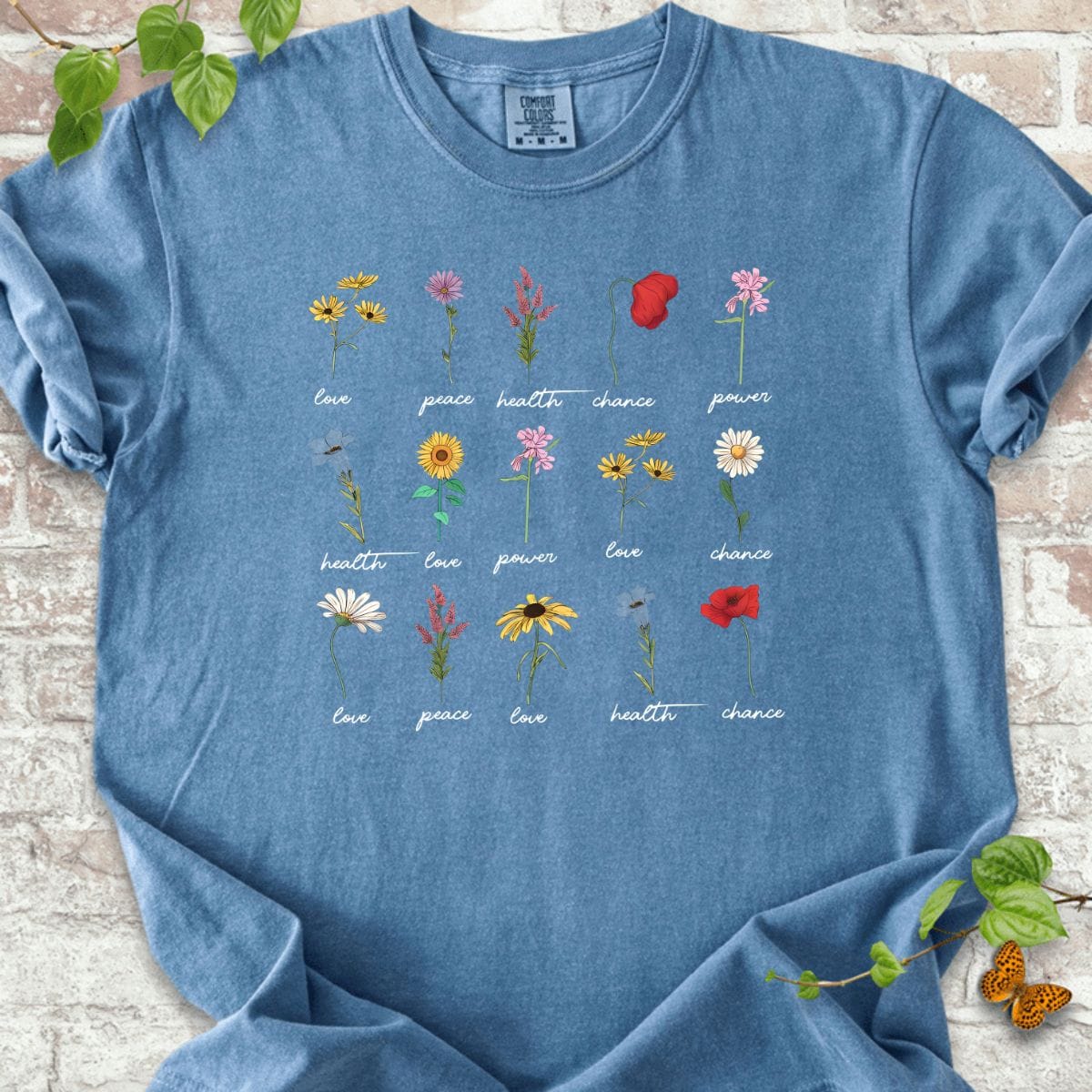 Love Peace Heath Chance Power T-Shirt