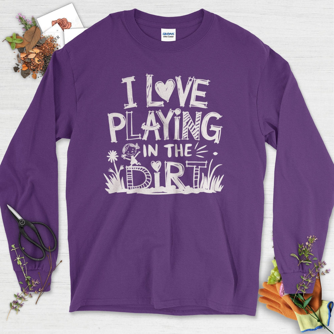 Loves to Play in Dirt Long Sleeve