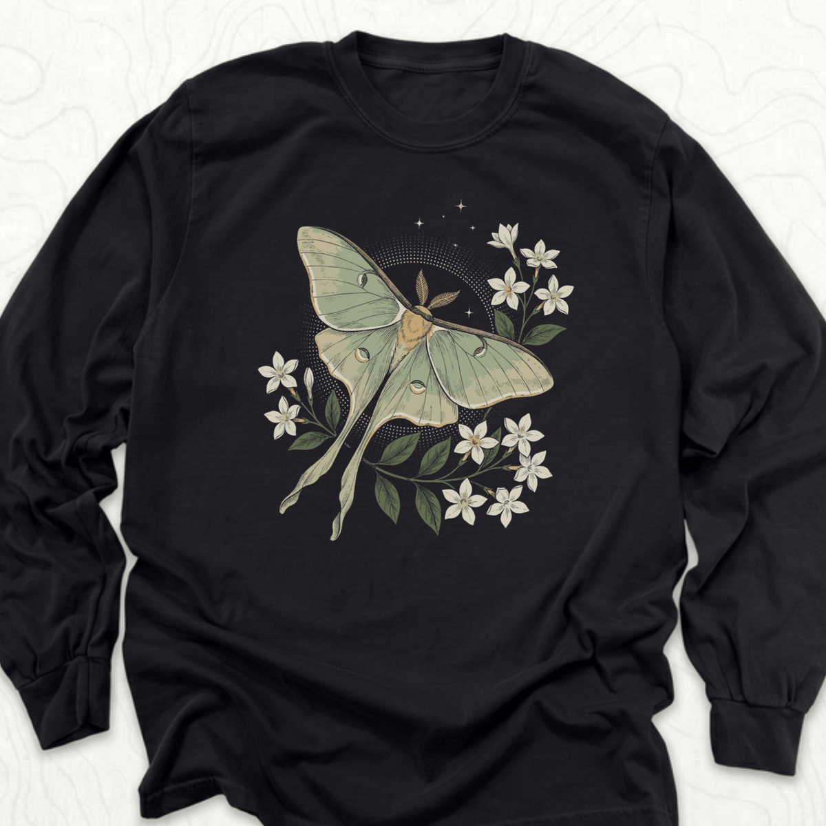 Luna Moth LS T-shirt