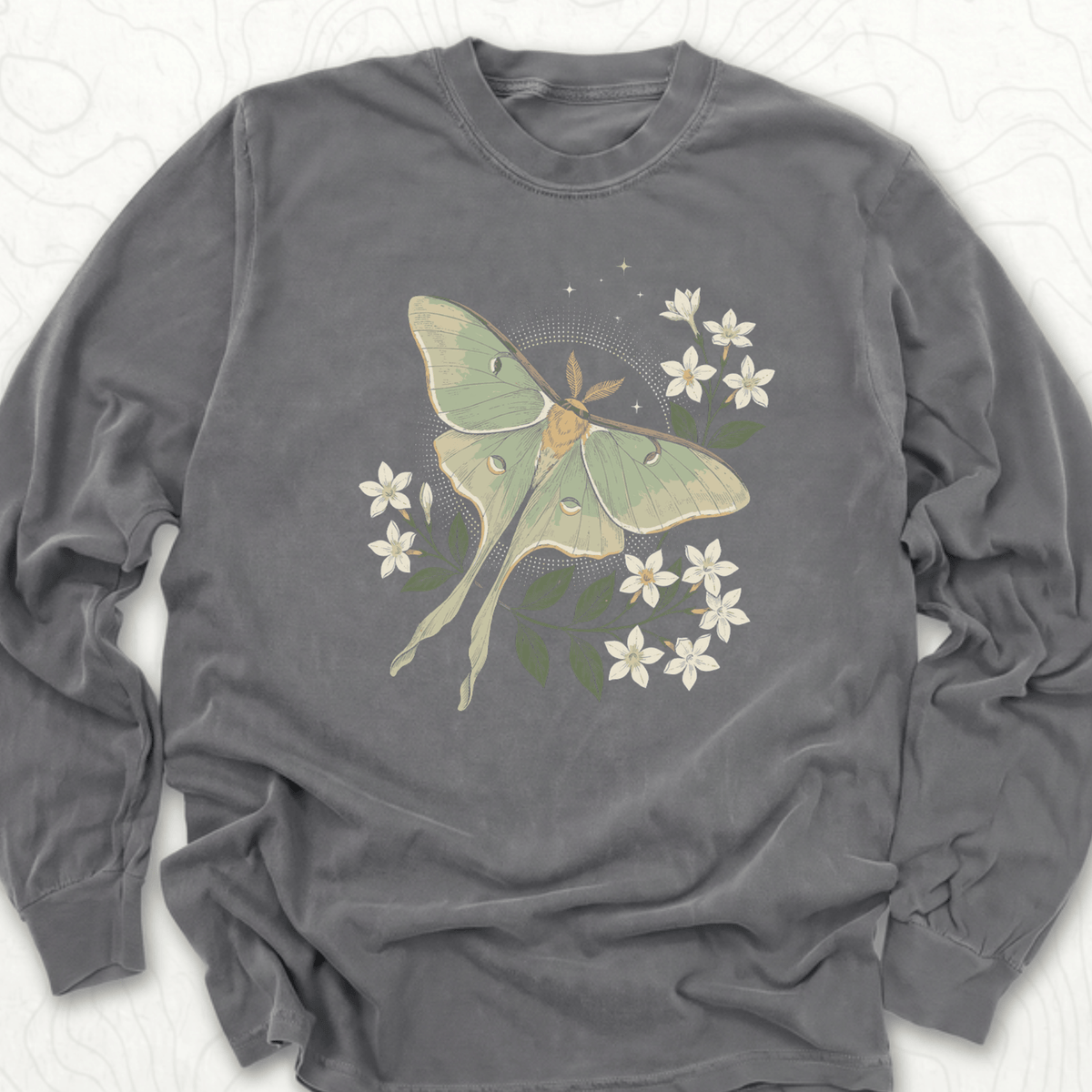 Luna Moth LS T-shirt