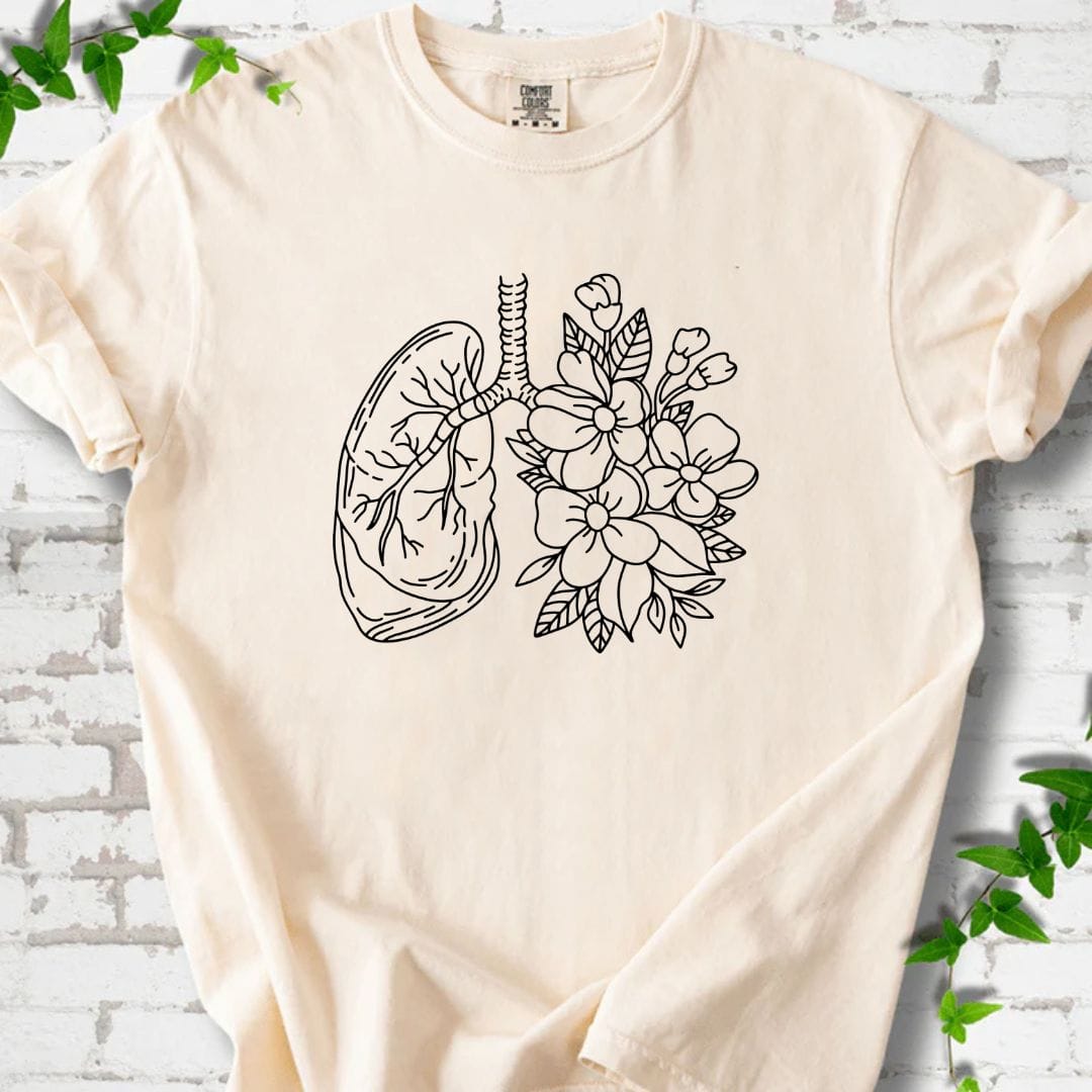 Lung Flowers T-Shirt