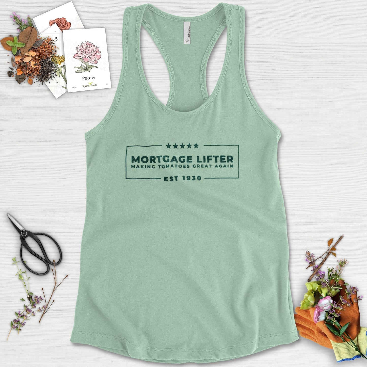 Making Tomatoes Great Again Racerback