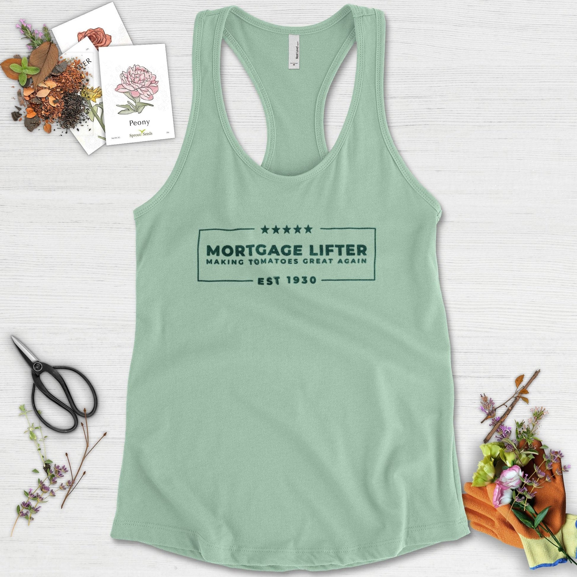 Making Tomatoes Great Again Racerback