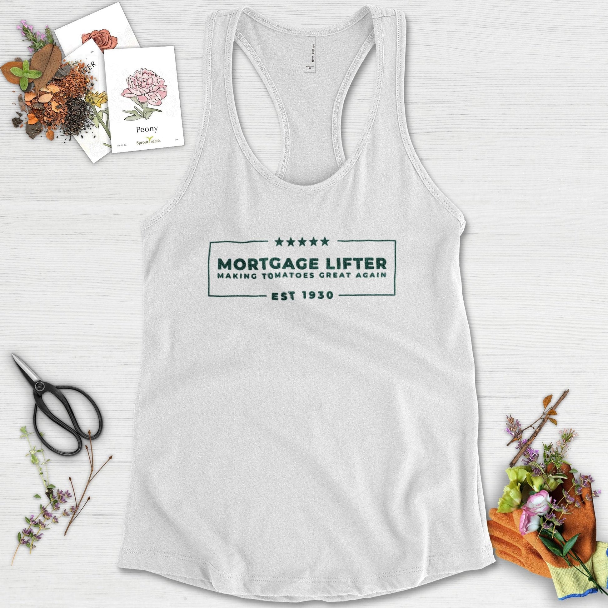 Making Tomatoes Great Again Racerback
