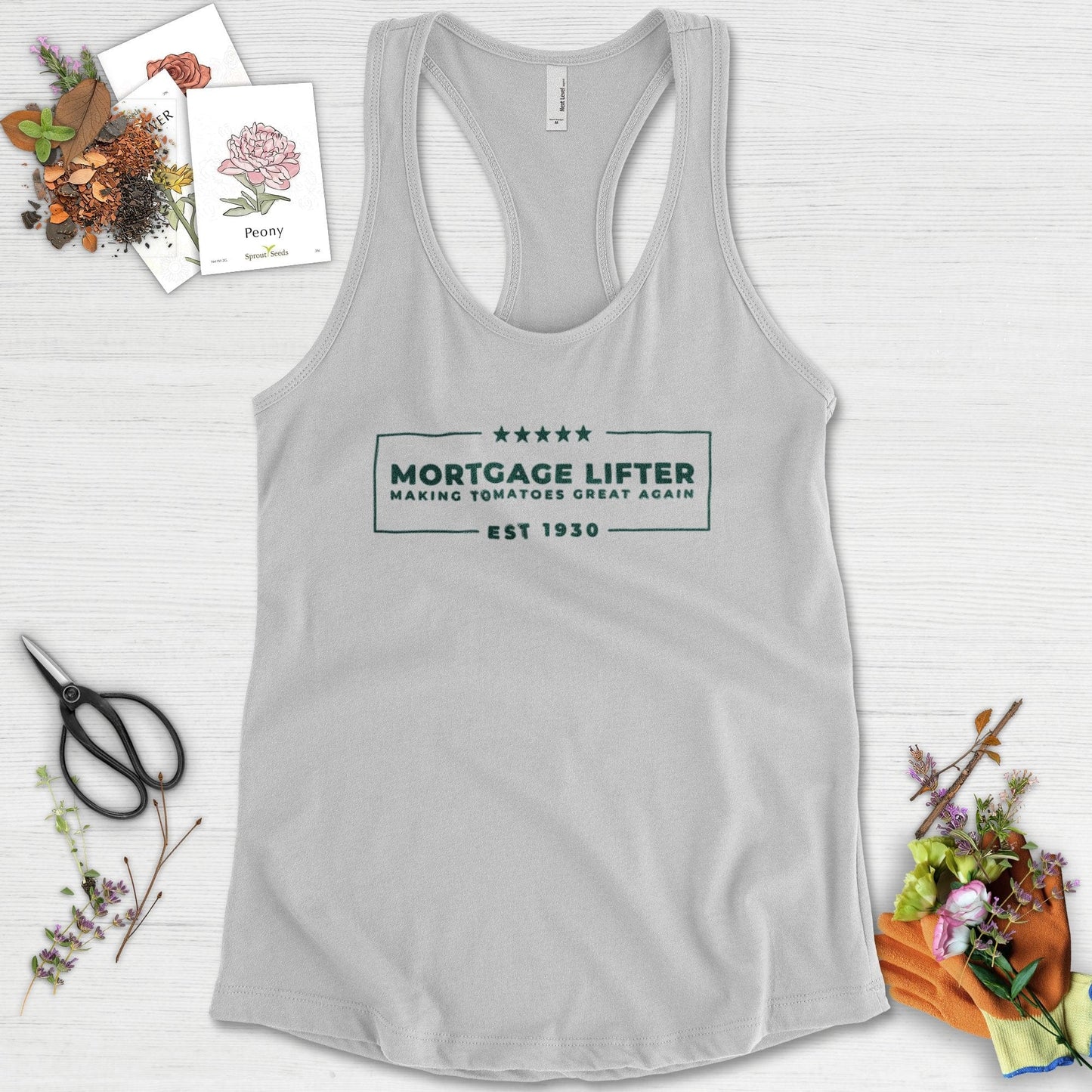 Making Tomatoes Great Again Racerback