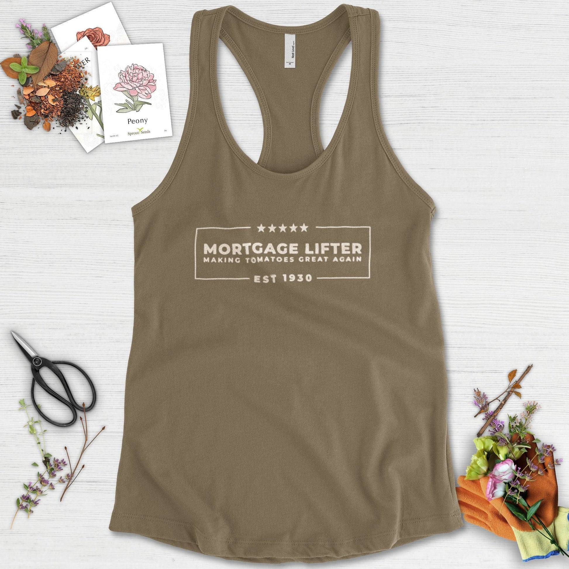 Making Tomatoes Great Again Racerback