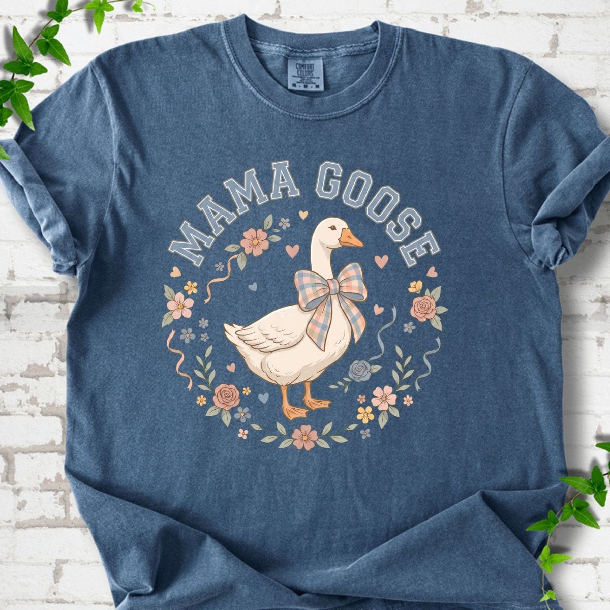 Mama Goose Flowers T-Shirt