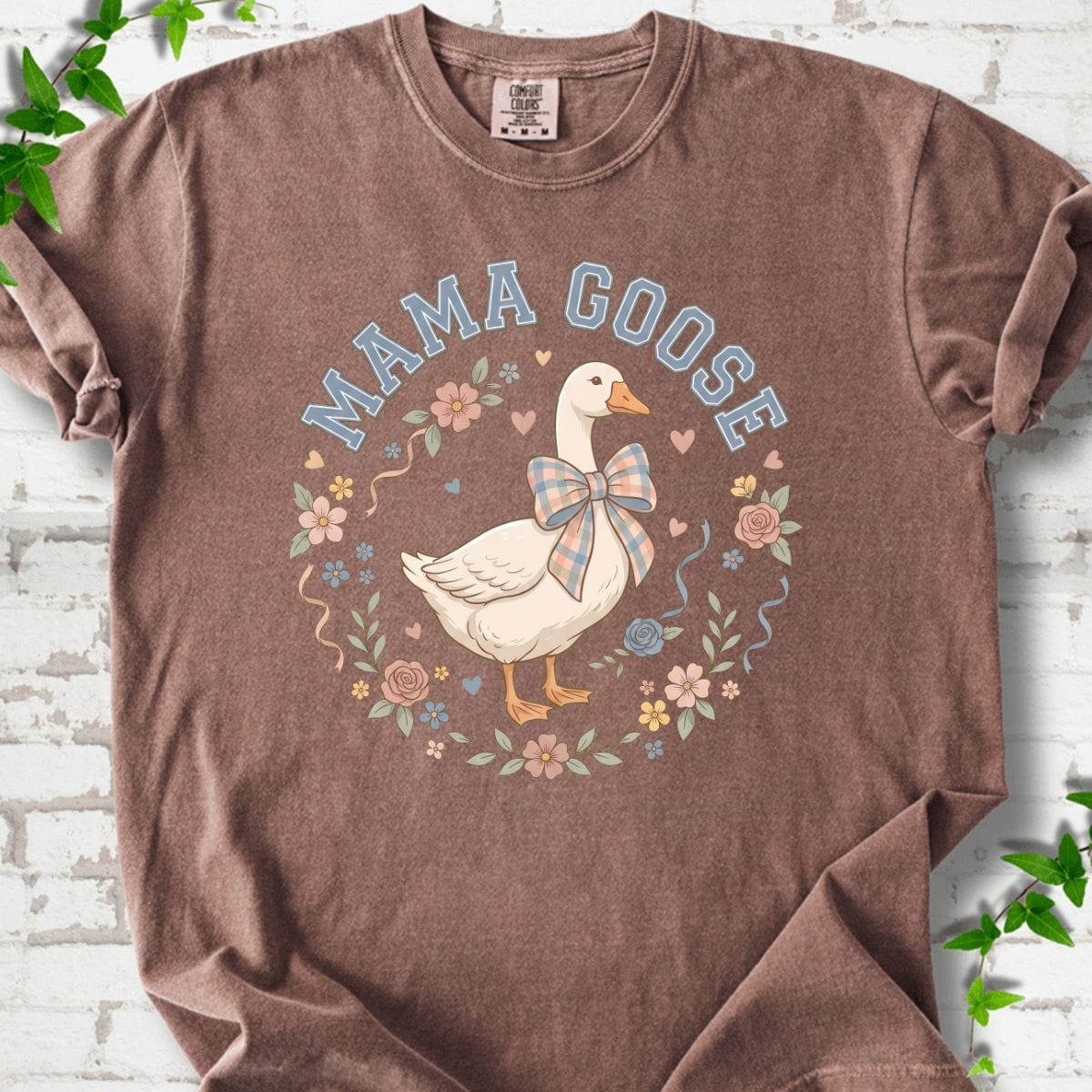Mama Goose Flowers T-Shirt