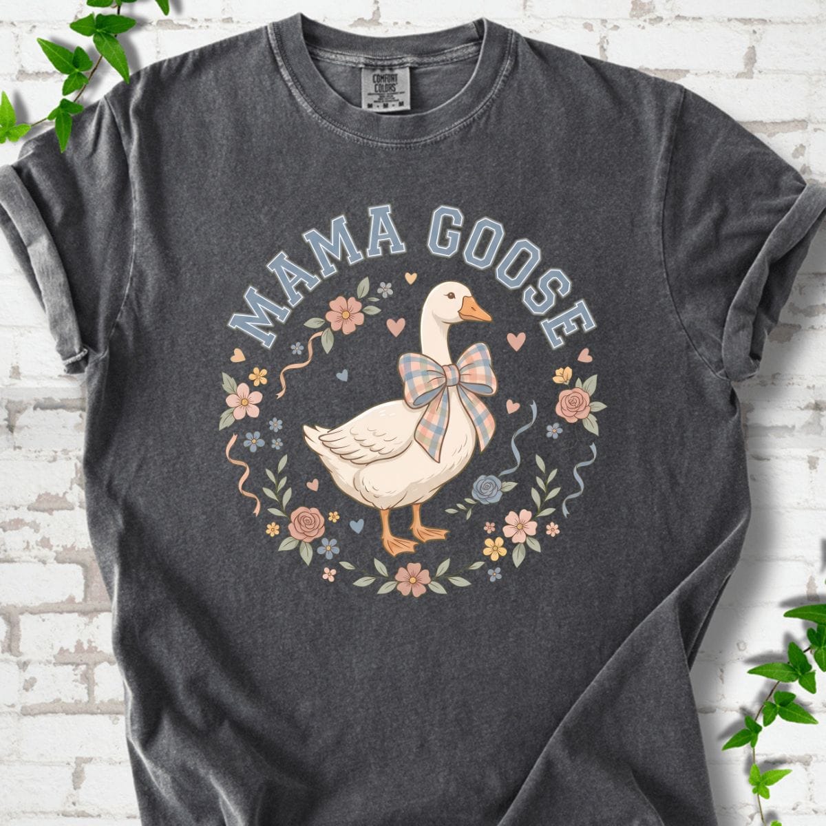 Mama Goose Flowers T-Shirt
