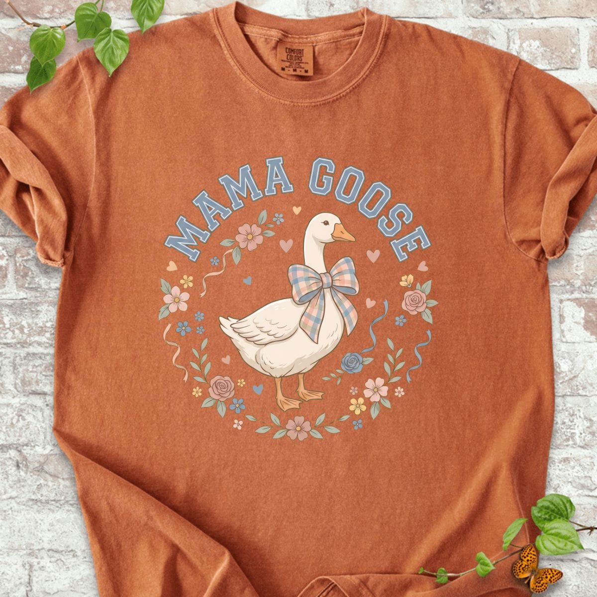Mama Goose Flowers T-Shirt