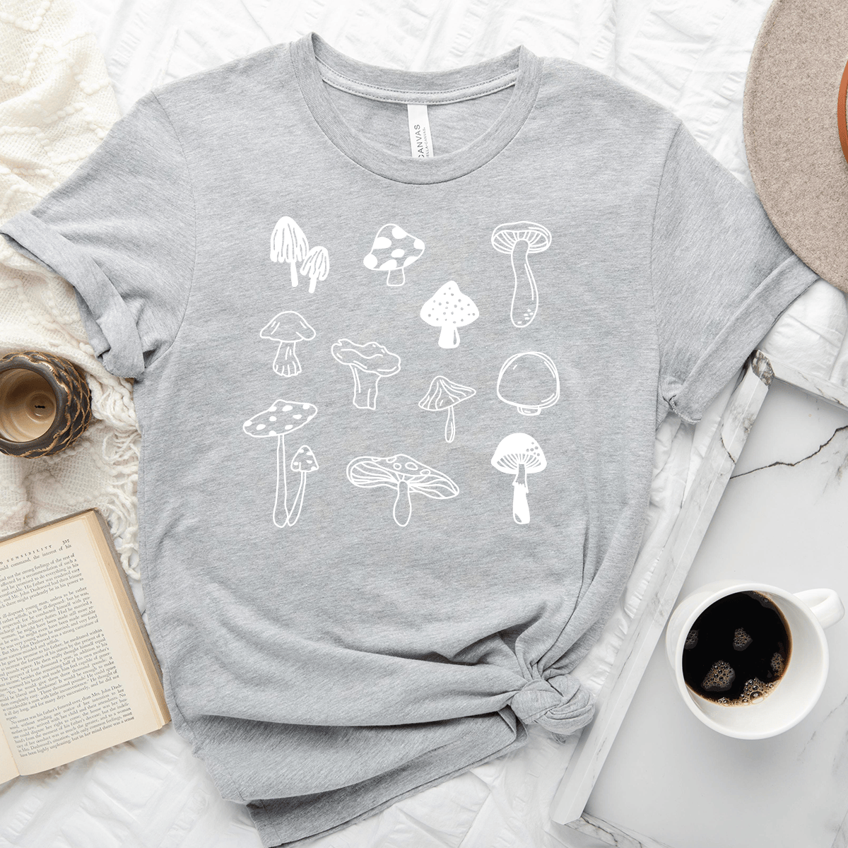 Many Mushrooms Unisex Tee