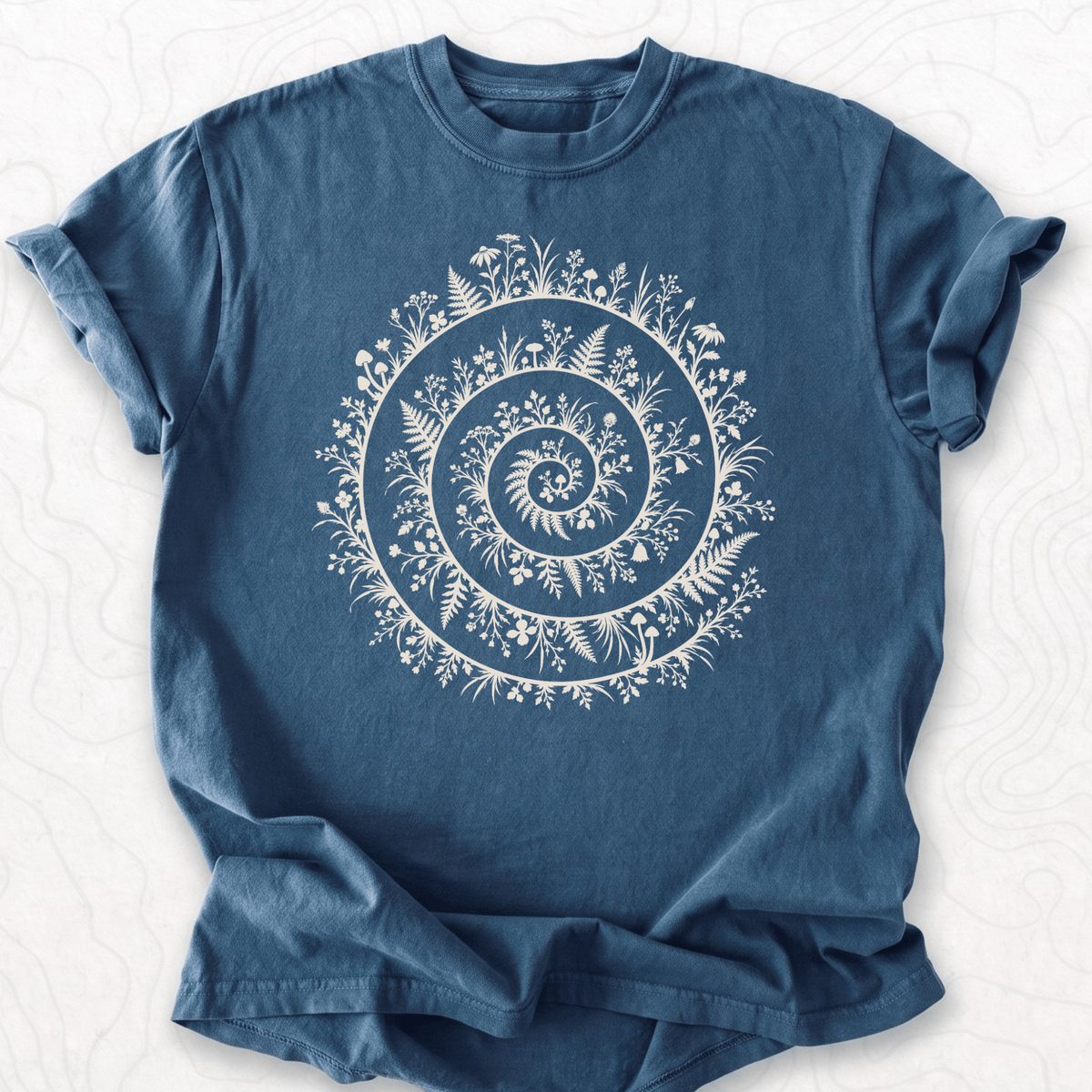 Floral Spiral T-shirt