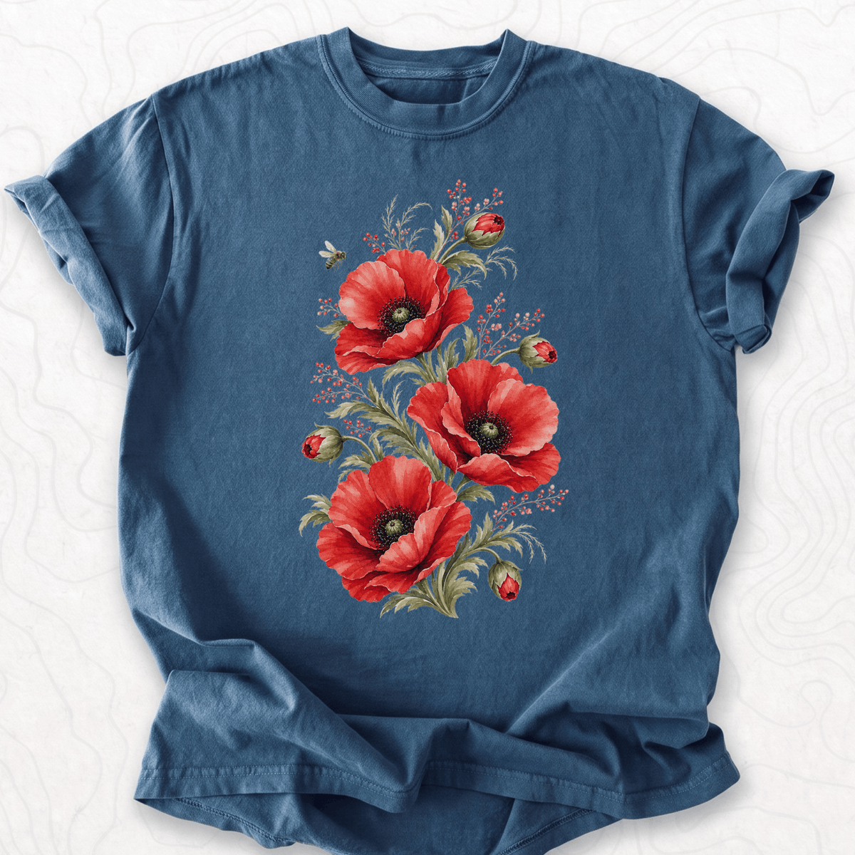 Red Poppies T-shirt
