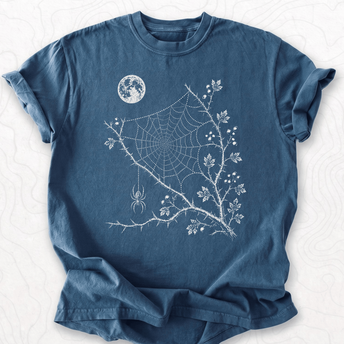Moonlit Spiderweb T-shirt