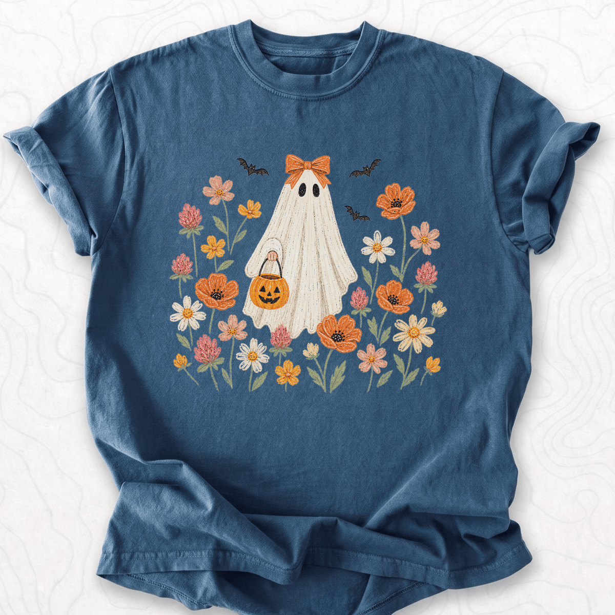 Floral Ghost T-shirt
