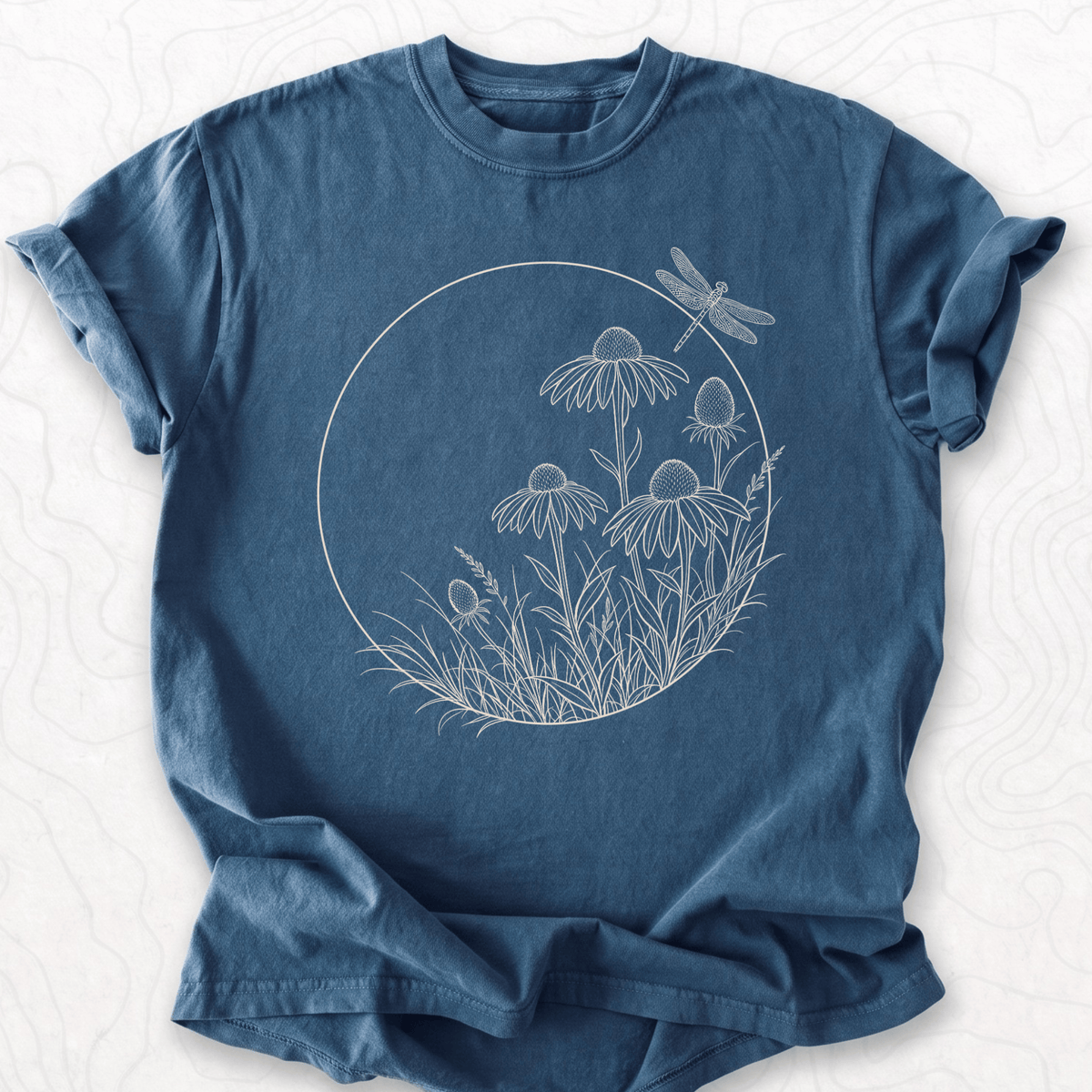 Dragonfly Wildflowers T-shirt