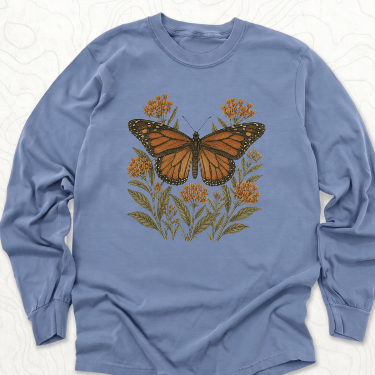 Monarch Butterfly LS T-shirt