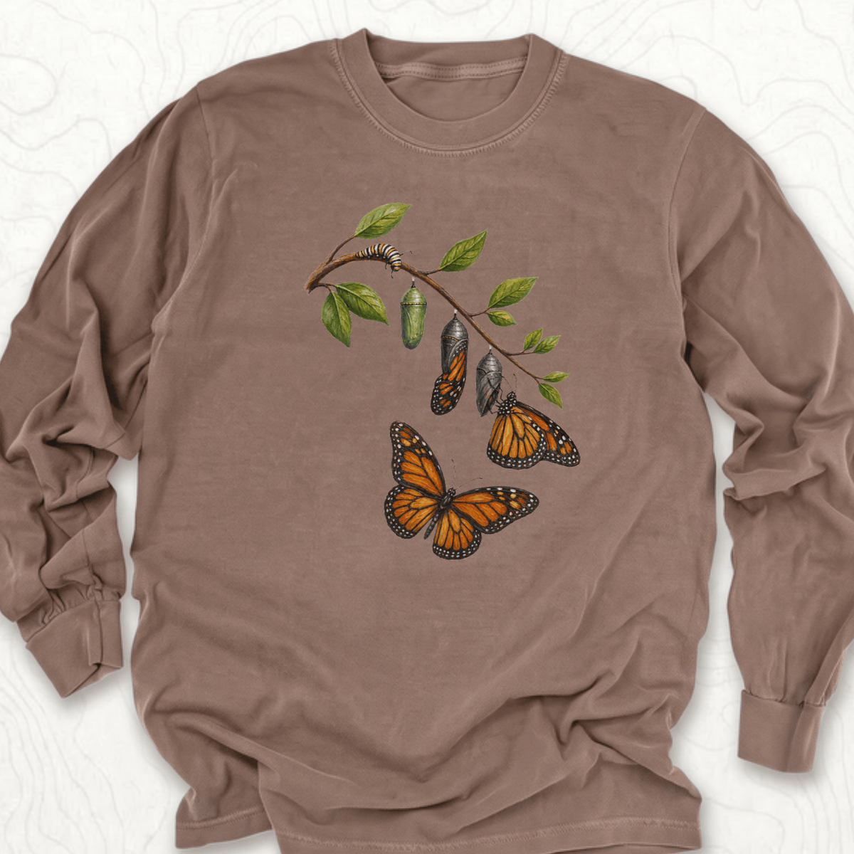 Monarch Metamorphosis LS T-shirt