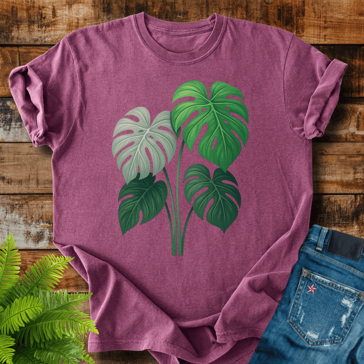 Monstera Leaves T-shirt