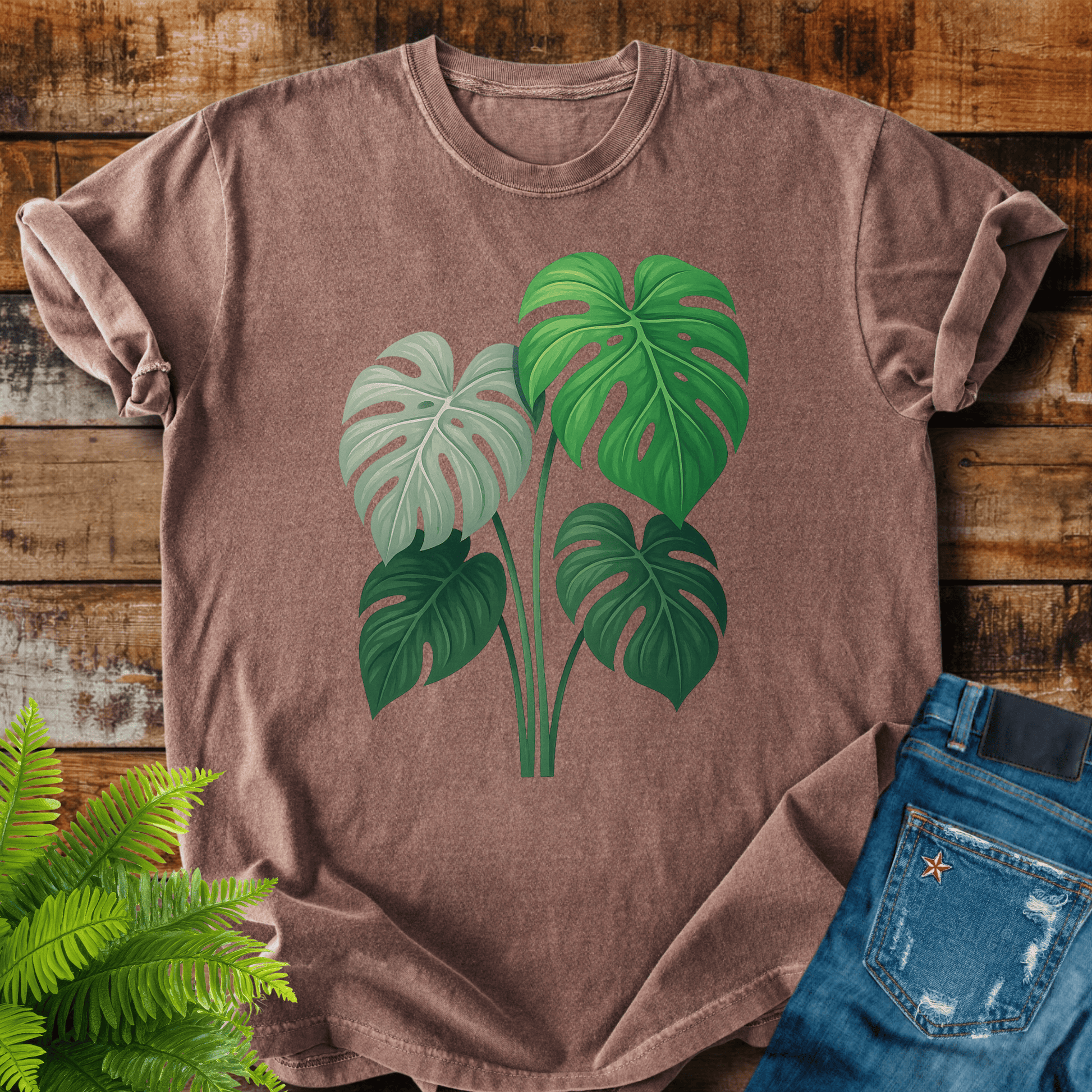 Monstera Leaves T-shirt
