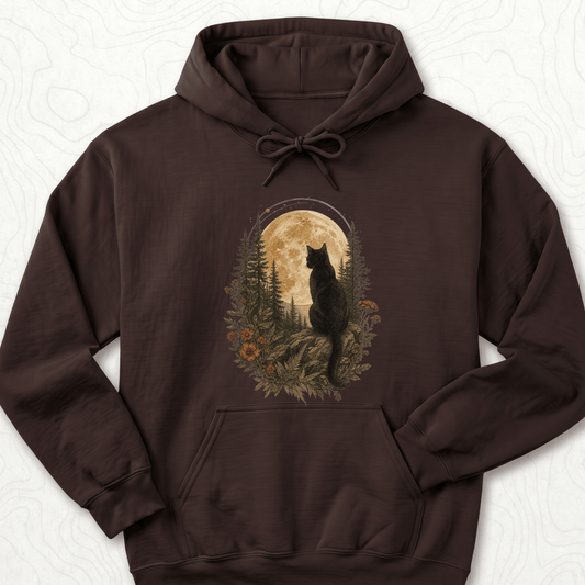 Moonlit Cat Hoodie