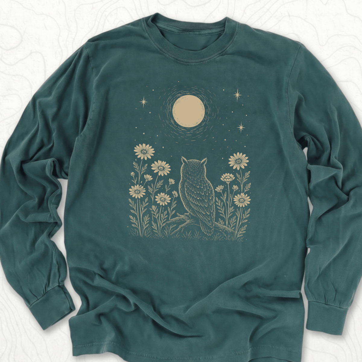 Moonlit Owl LS T-shirt