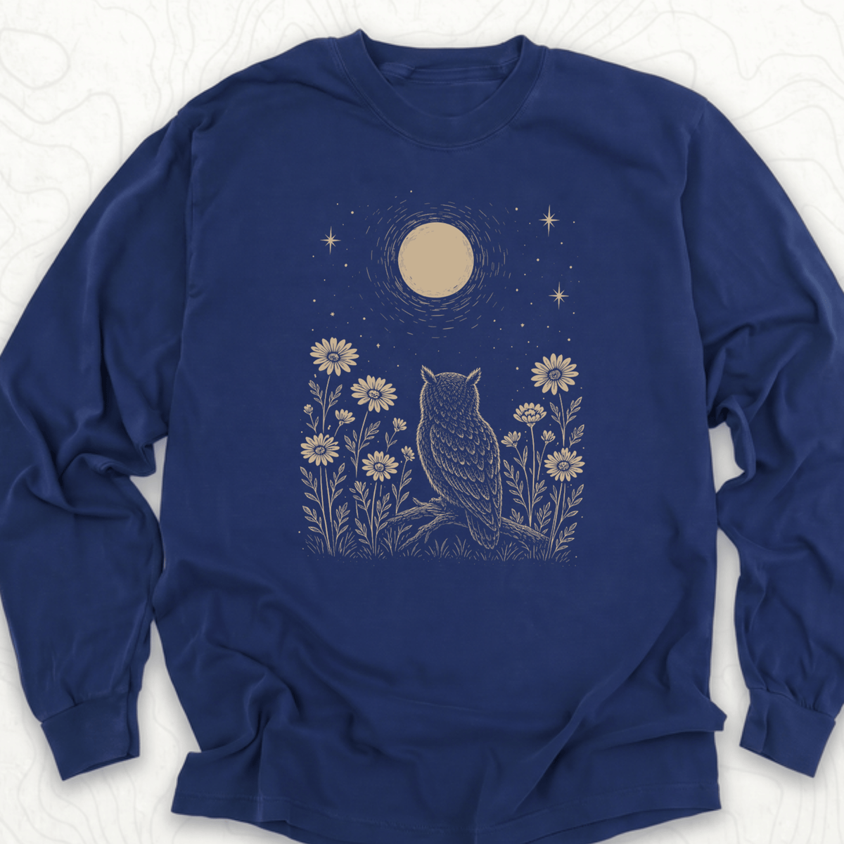 Moonlit Owl LS T-shirt